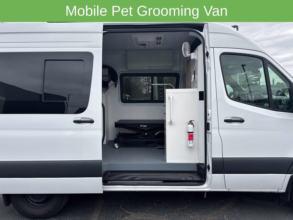 2025 White Mercedes-Benz Sprinter 2500 Cargo 144 WB RWD Van