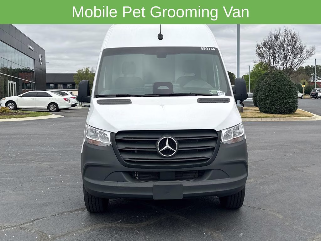 2025 White Mercedes-Benz Sprinter 2500 Cargo 144 WB RWD Van