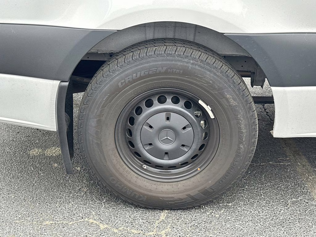 2025 White Mercedes-Benz Sprinter 2500 Cargo 144 WB RWD Van