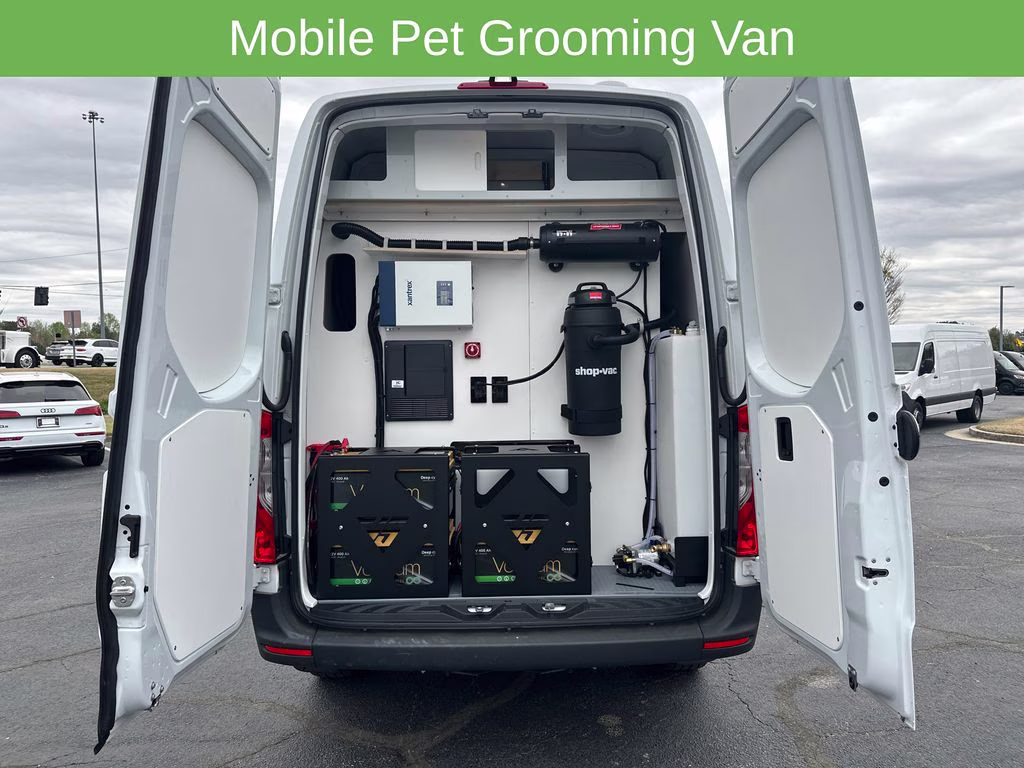 2025 White Mercedes-Benz Sprinter 2500 Cargo 144 WB RWD Van