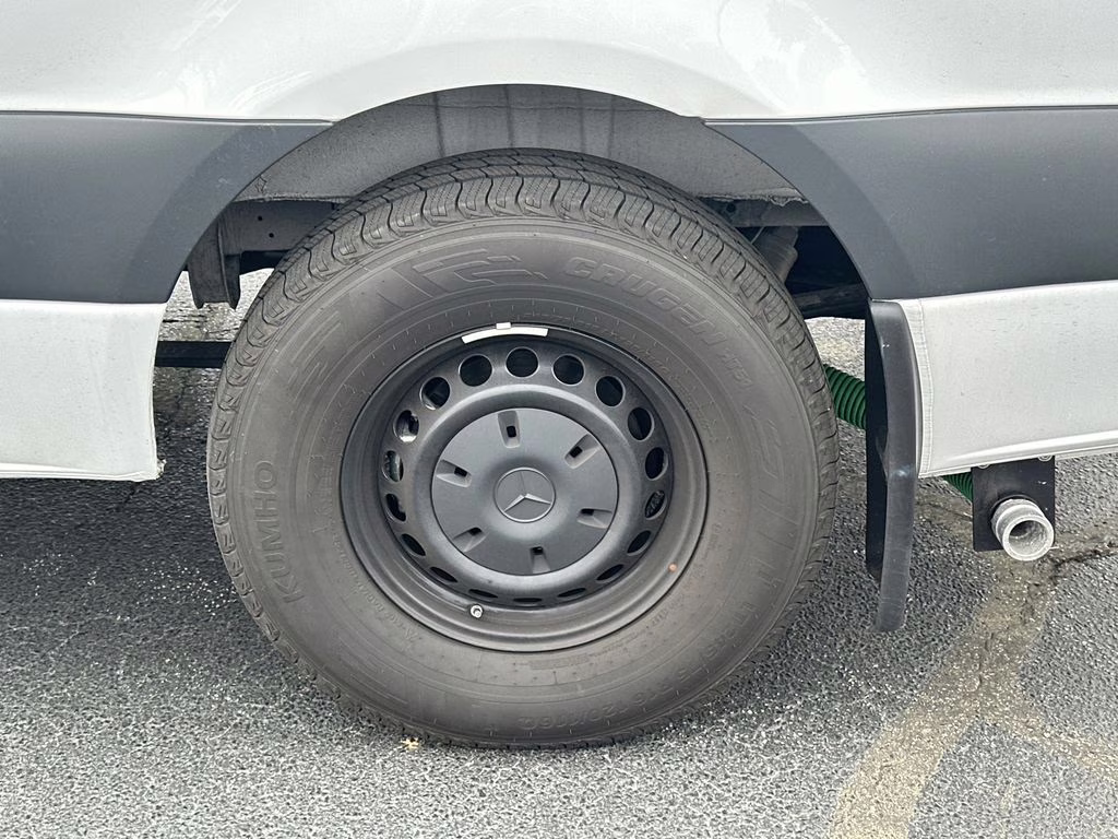 2025 White Mercedes-Benz Sprinter 2500 Cargo 144 WB RWD Van