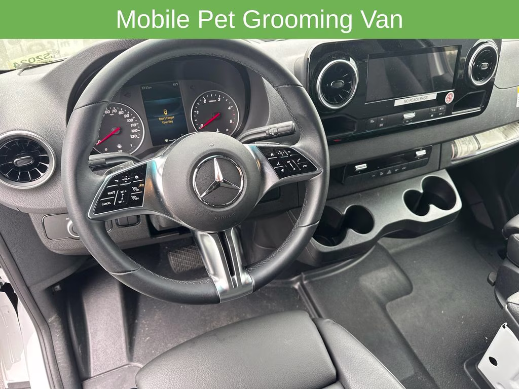 2025 White Mercedes-Benz Sprinter 2500 Cargo 144 WB RWD Van