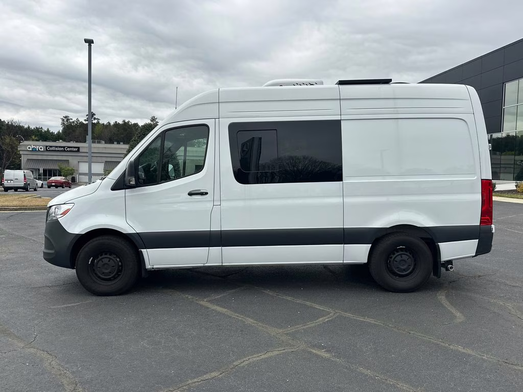 2025 White Mercedes-Benz Sprinter 2500 Cargo 144 WB RWD Van