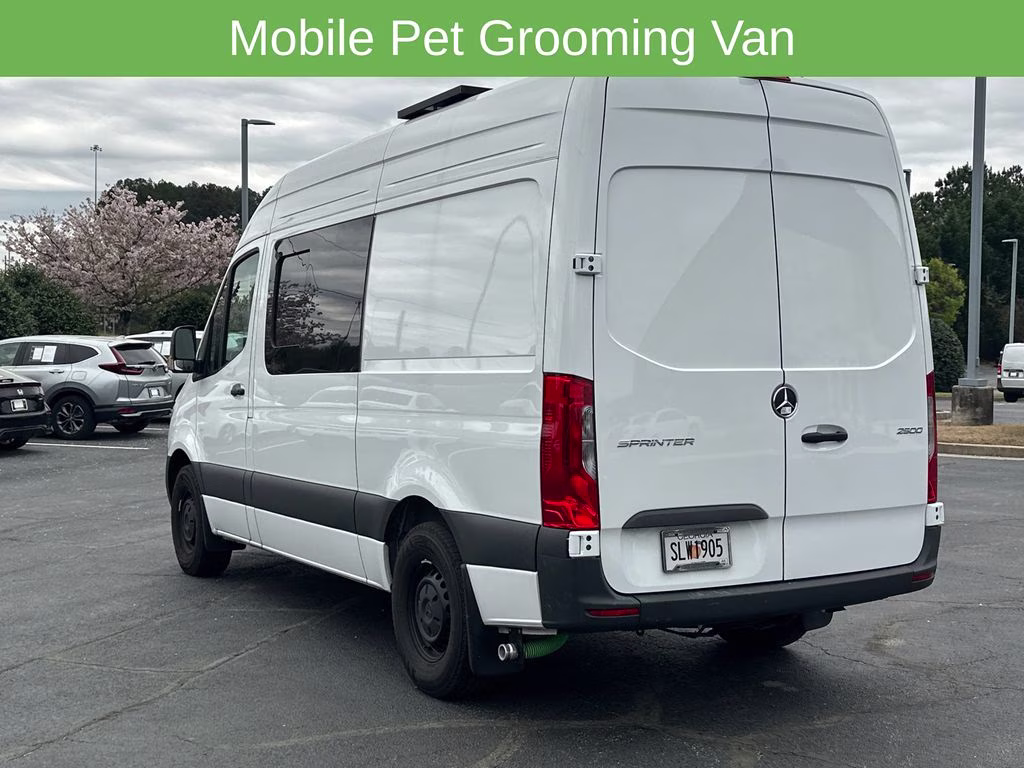 2025 White Mercedes-Benz Sprinter 2500 Cargo 144 WB RWD Van