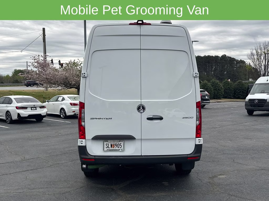 2025 White Mercedes-Benz Sprinter 2500 Cargo 144 WB RWD Van