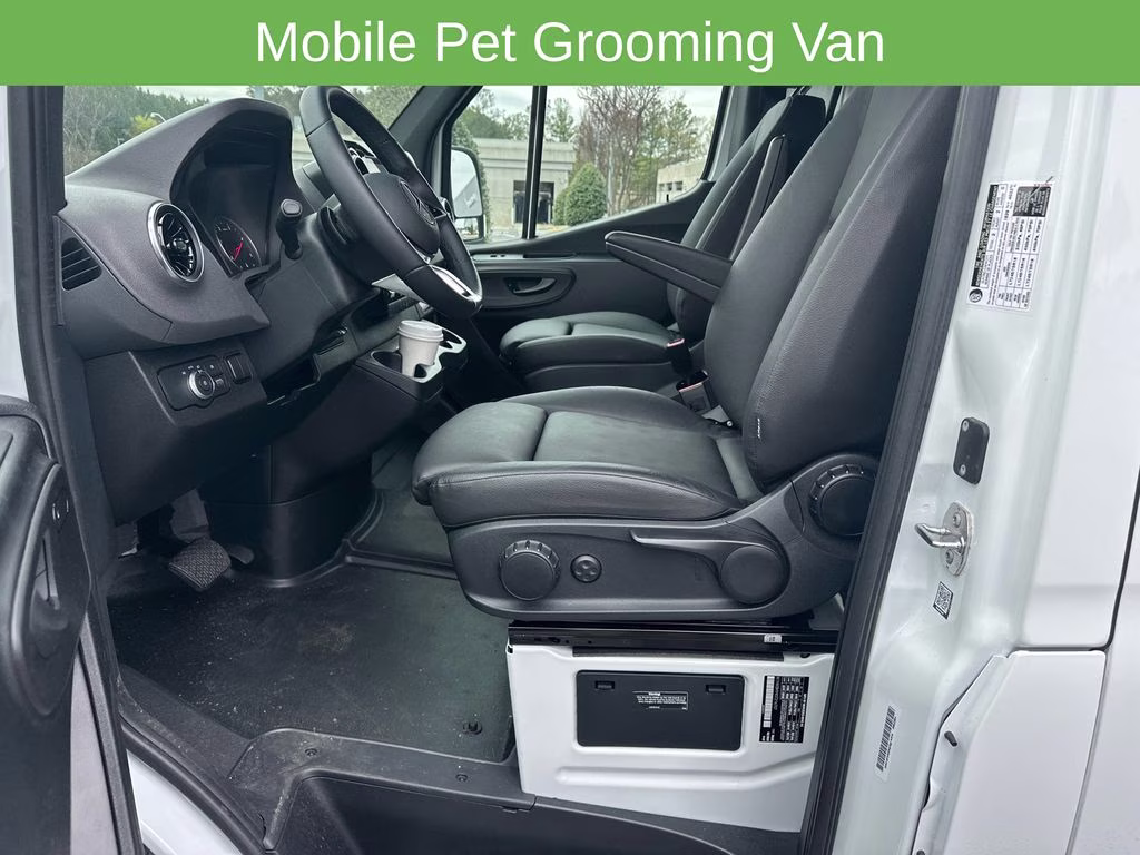 2025 White Mercedes-Benz Sprinter 2500 Cargo 144 WB RWD Van