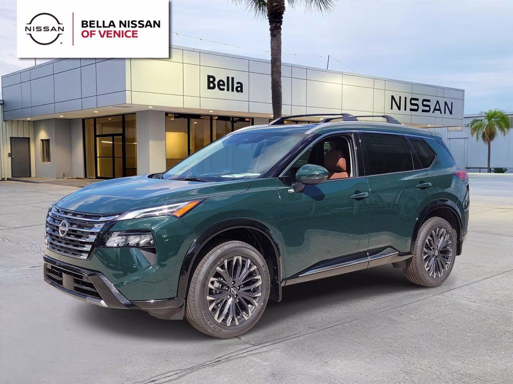 2026 Obsidian Green Nissan Rogue Platinum AWD SUV