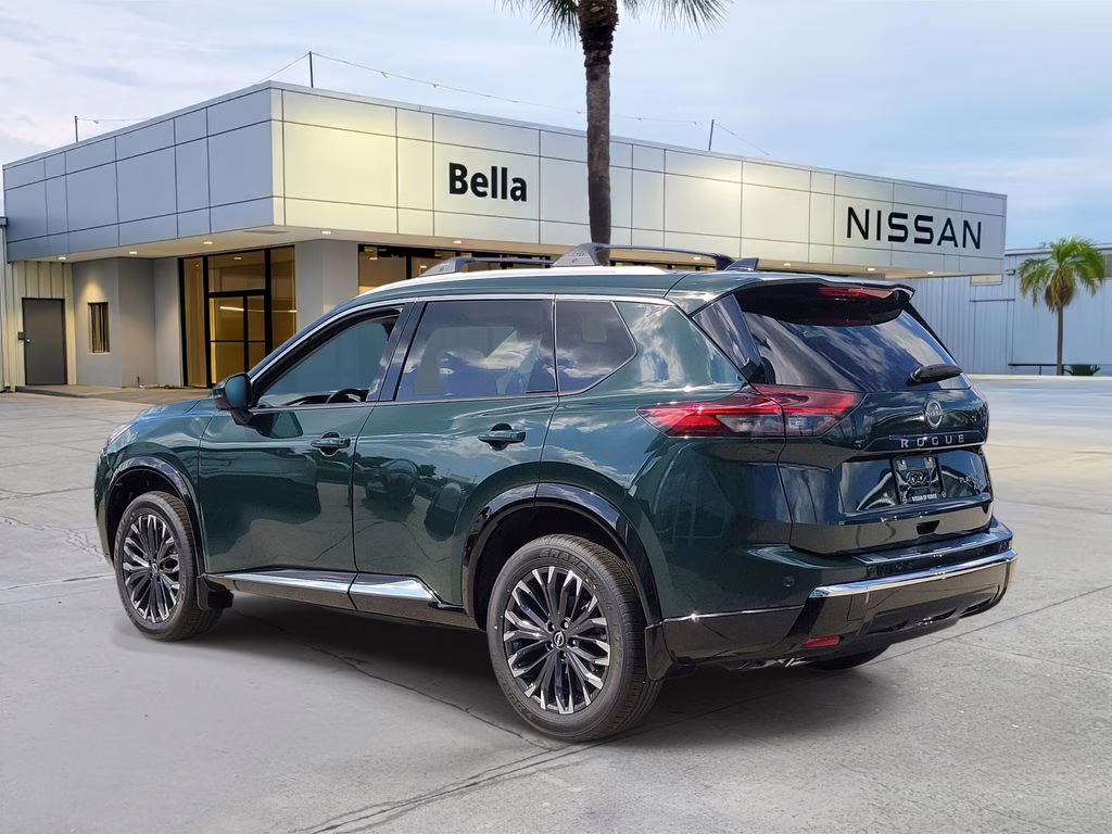 2026 Obsidian Green Nissan Rogue Platinum AWD SUV
