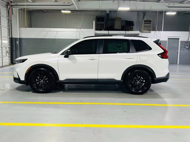 2026 Platinum White Pearl Honda CR-V Hybrid Sport-L FWD SUV