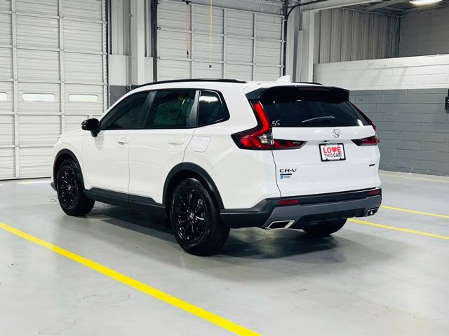 2026 Platinum White Pearl Honda CR-V Hybrid Sport-L FWD SUV
