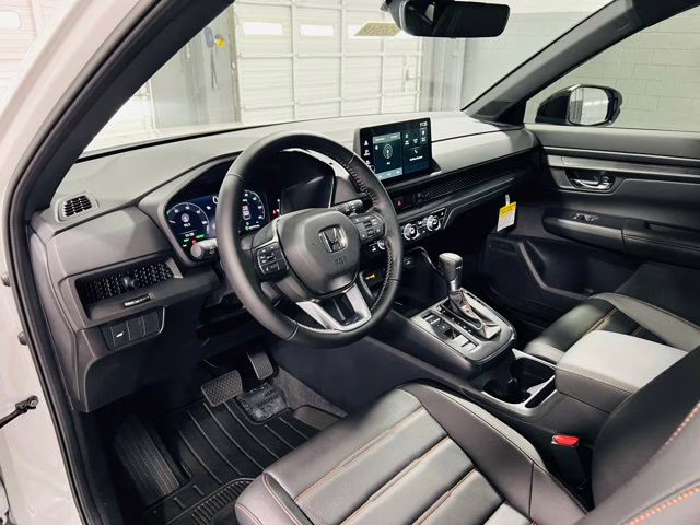 2026 Platinum White Pearl Honda CR-V Hybrid Sport-L FWD SUV