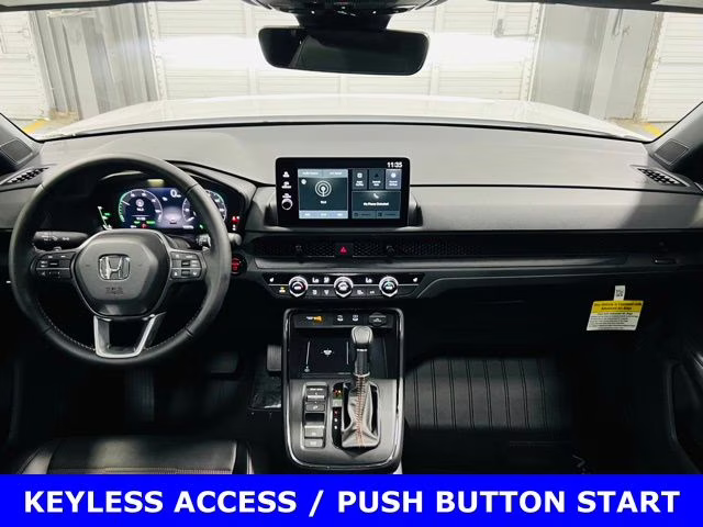 2026 Platinum White Pearl Honda CR-V Hybrid Sport-L FWD SUV