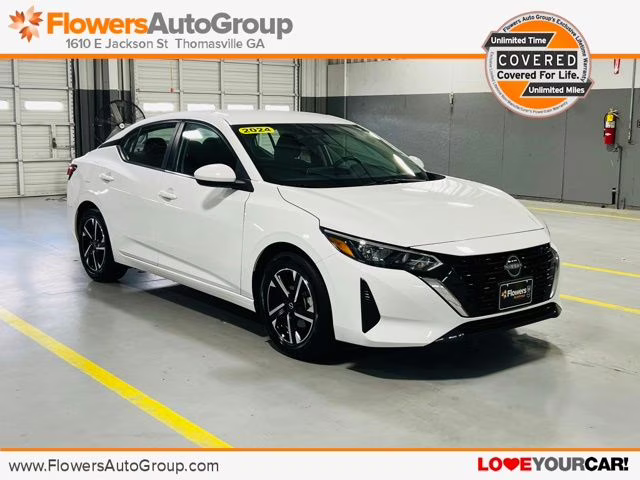 2024 Fresh Powder Nissan Sentra SV FWD Sedan