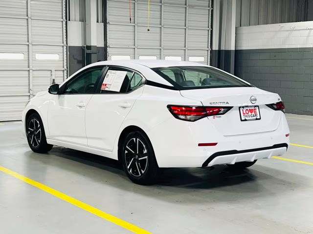 2024 Fresh Powder Nissan Sentra SV FWD Sedan
