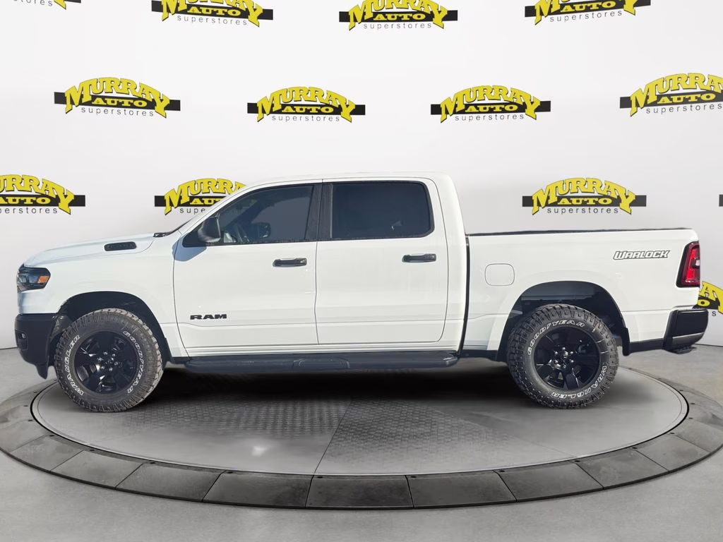 2026 Bright White Clearcoat Ram 1500 Warlock 4X4 Truck