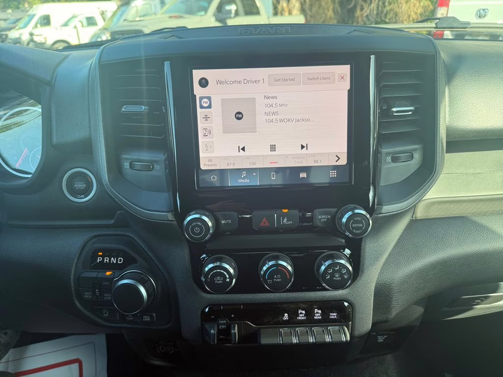 2026 Bright White Clearcoat Ram 1500 Warlock 4X4 Truck