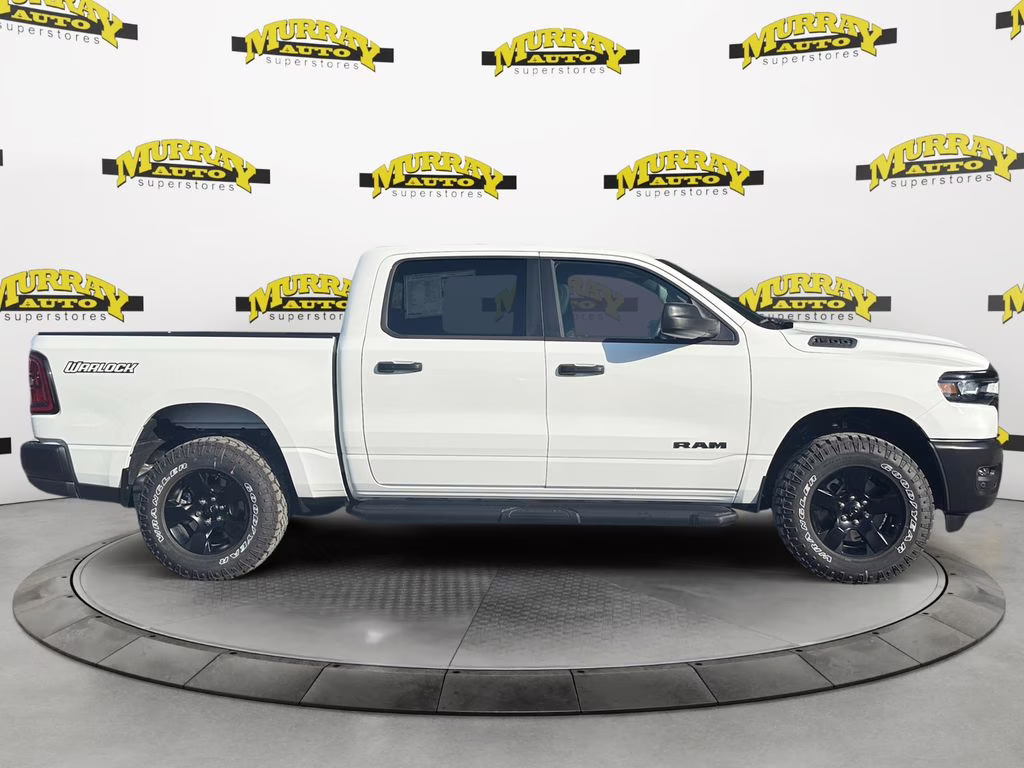 2026 Bright White Clearcoat Ram 1500 Warlock 4X4 Truck