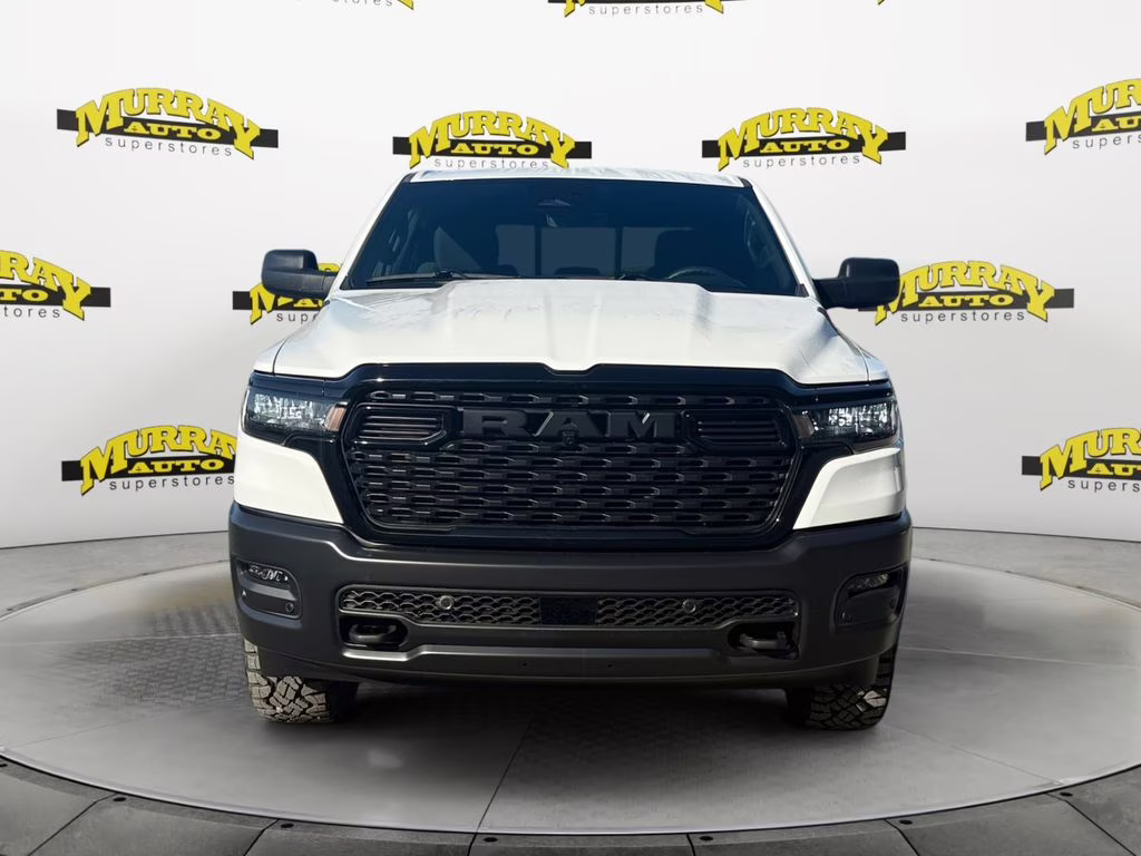 2026 Bright White Clearcoat Ram 1500 Warlock 4X4 Truck