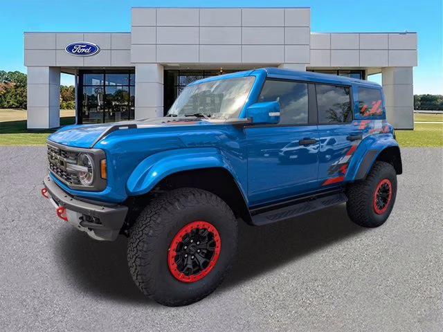 2026 Blue Ford Bronco Raptor 4X4 Convertible