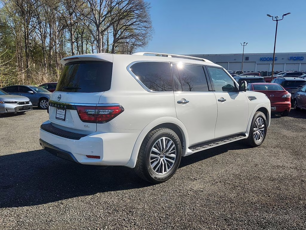 2024 Aspen White Tricoat Nissan Armada SL 4X4 SUV