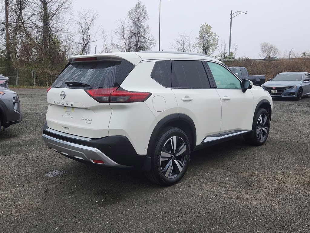 2023 Pearl White Tricoat Nissan Rogue Platinum AWD SUV