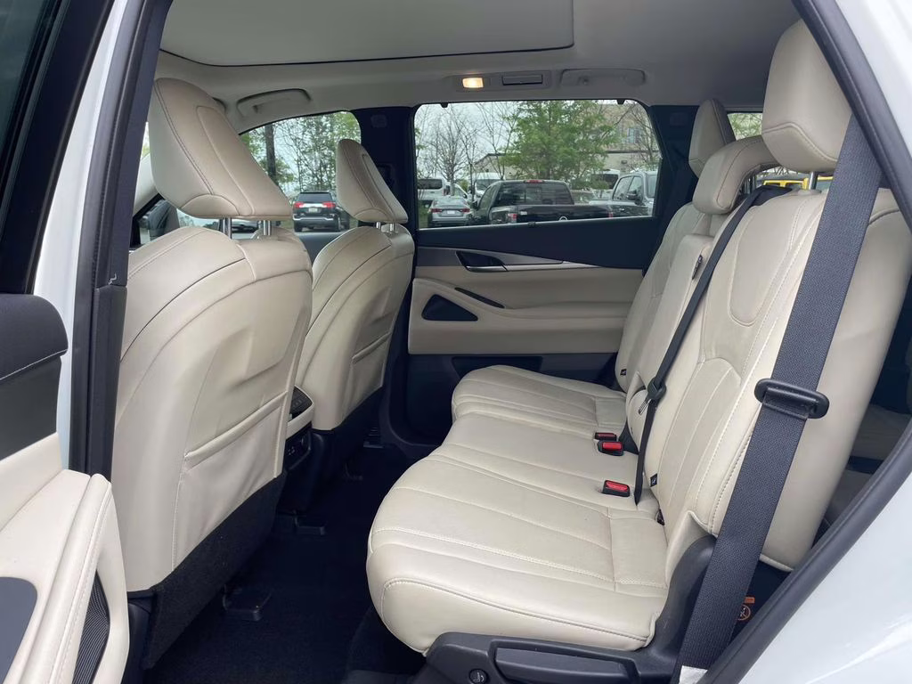 2023 Majestic White INFINITI QX60 LUXE AWD SUV