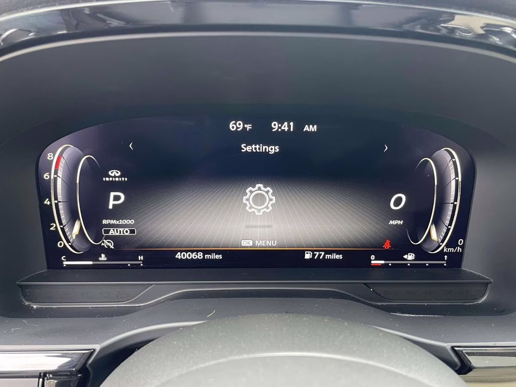 2023 Majestic White INFINITI QX60 LUXE AWD SUV