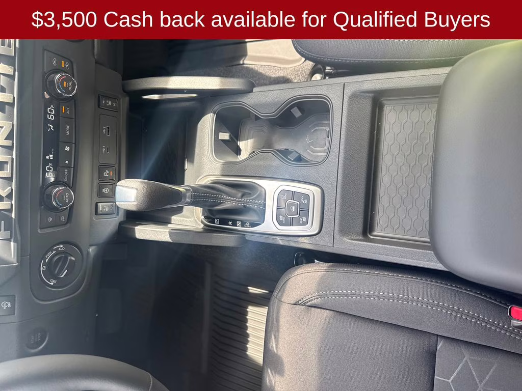 2026 Glacier White Nissan Frontier SV 4X4 Truck