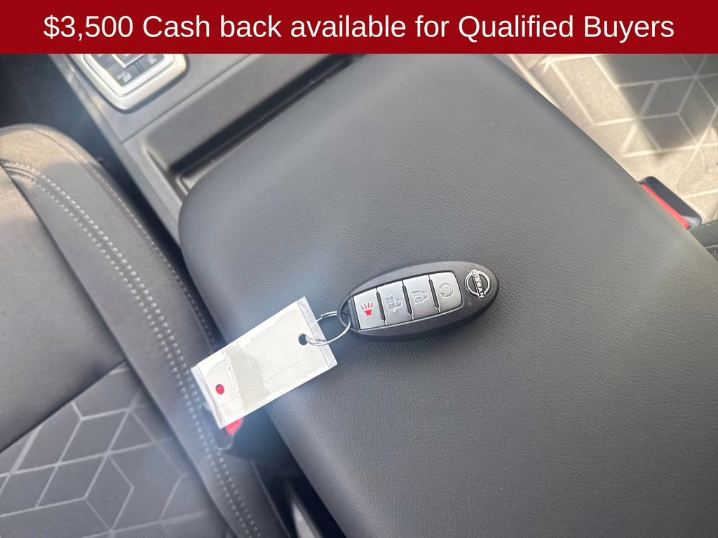 2026 Glacier White Nissan Frontier SV 4X4 Truck