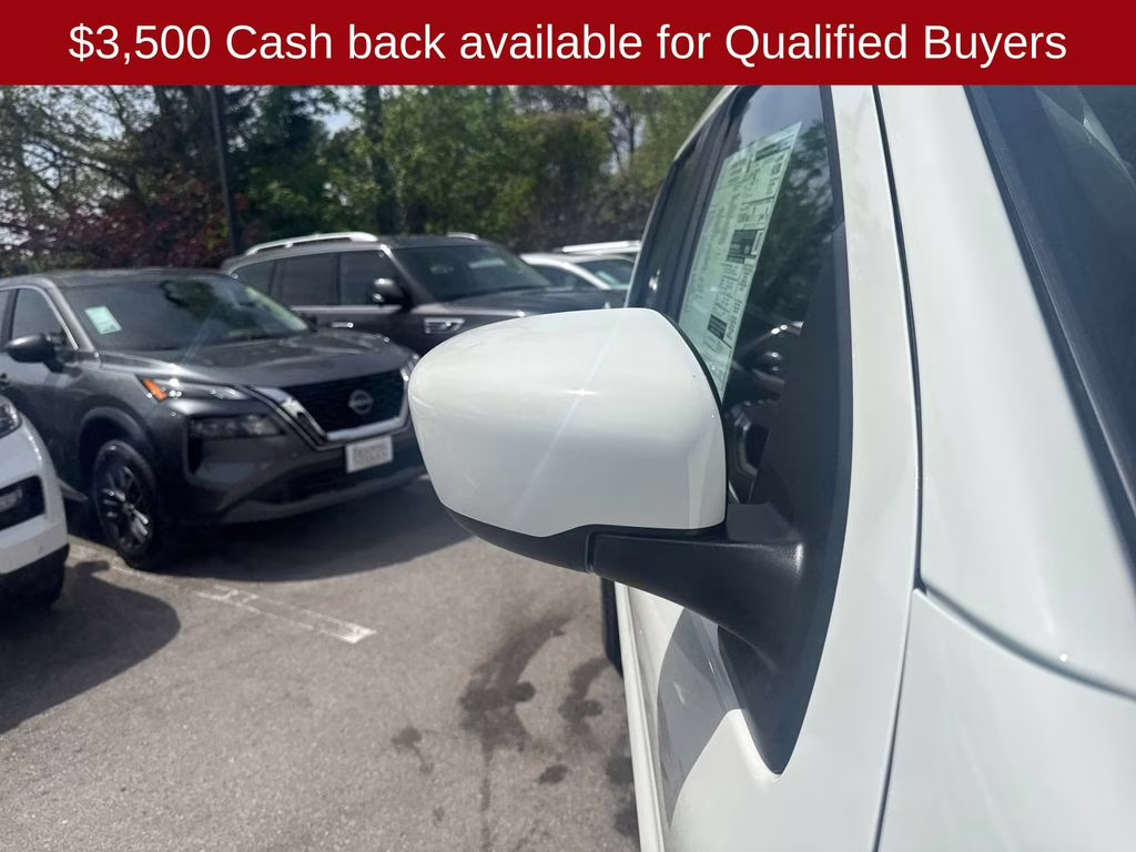 2026 Glacier White Nissan Frontier SV 4X4 Truck