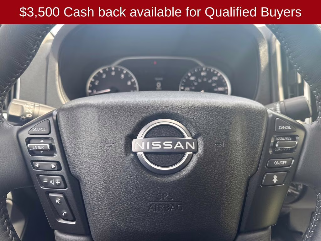 2026 Glacier White Nissan Frontier SV 4X4 Truck