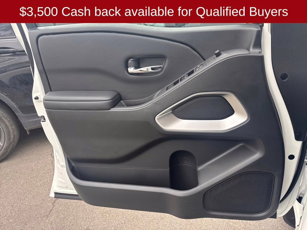 2026 Glacier White Nissan Frontier SV 4X4 Truck