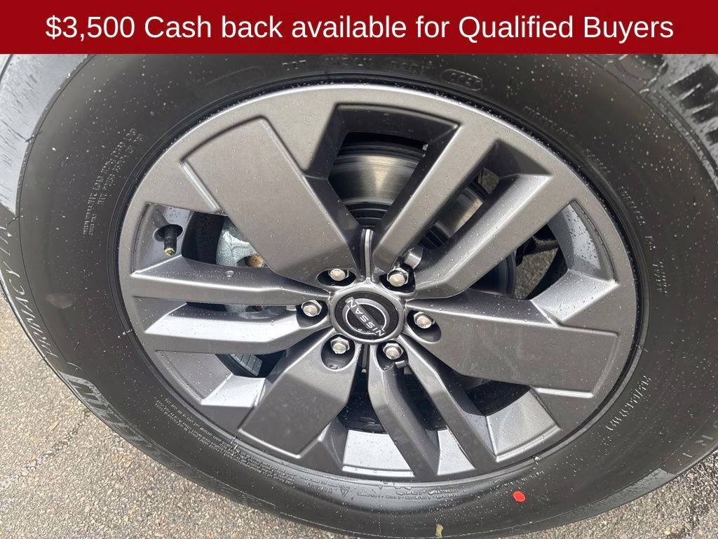 2026 Glacier White Nissan Frontier SV 4X4 Truck