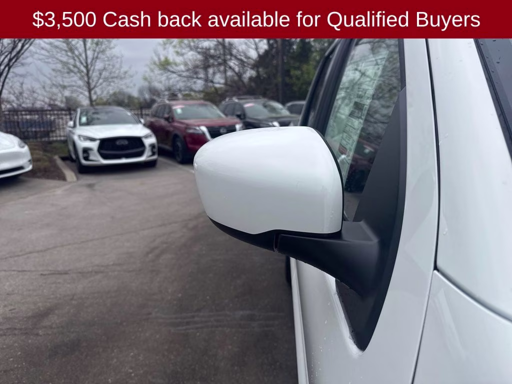 2026 Glacier White Nissan Frontier SV 4X4 Truck
