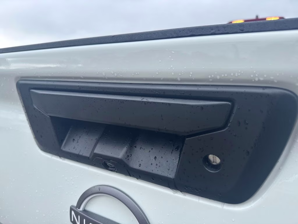 2026 Glacier White Nissan Frontier SV 4X4 Truck