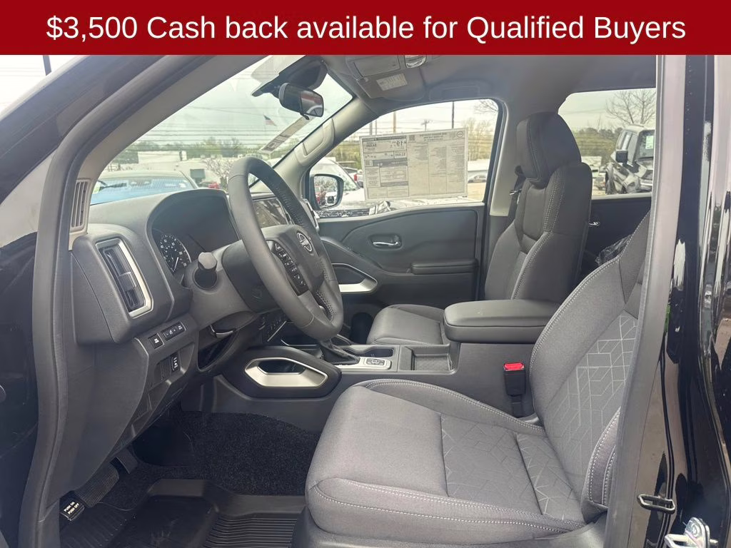 2026 Super Black Nissan Frontier SV 4X4 Truck