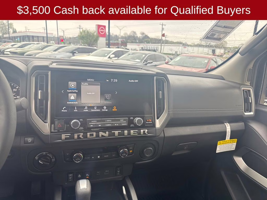 2026 Super Black Nissan Frontier SV 4X4 Truck