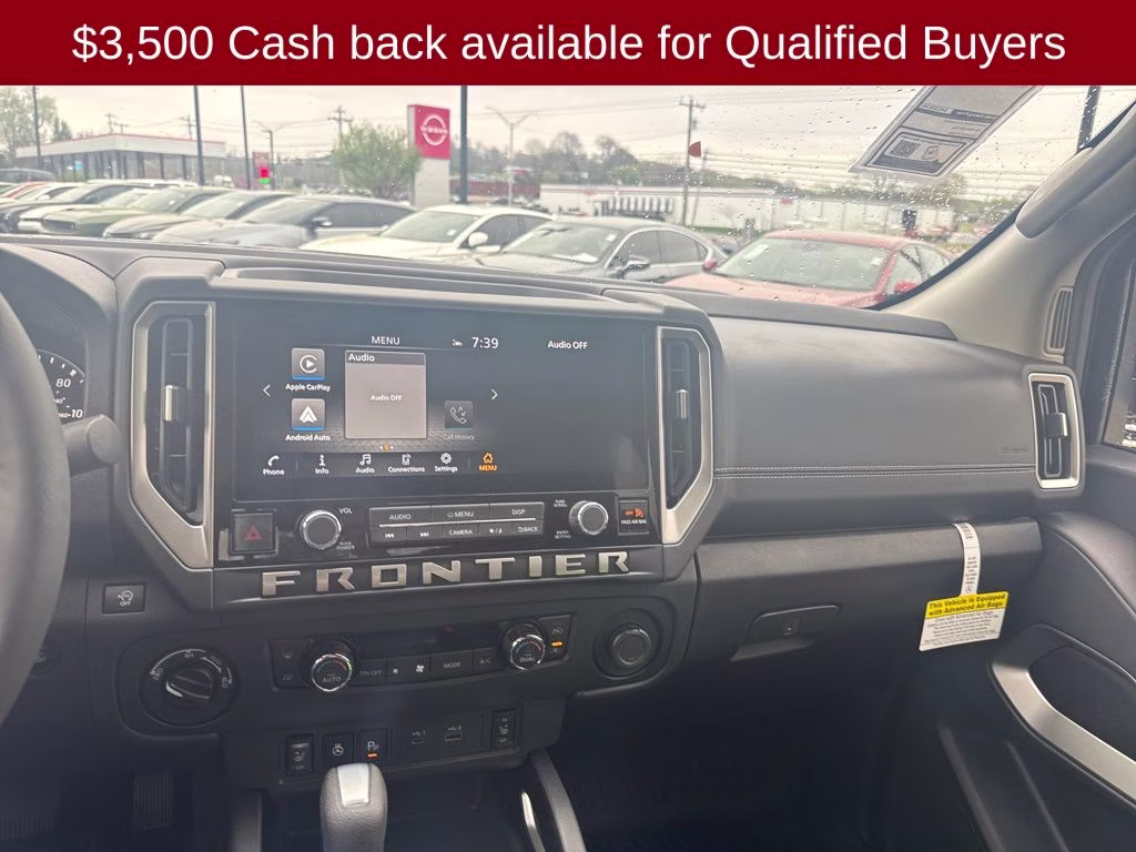 2026 Super Black Nissan Frontier SV 4X4 Truck