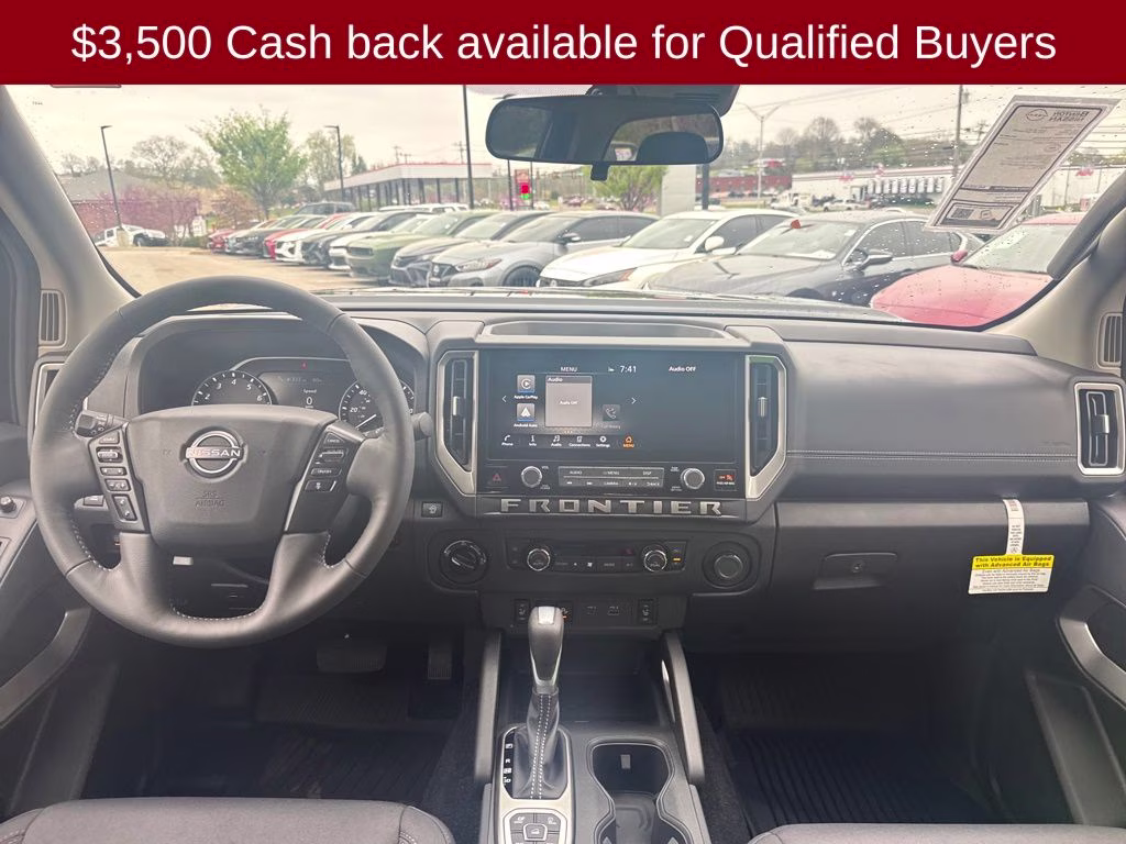 2026 Super Black Nissan Frontier SV 4X4 Truck
