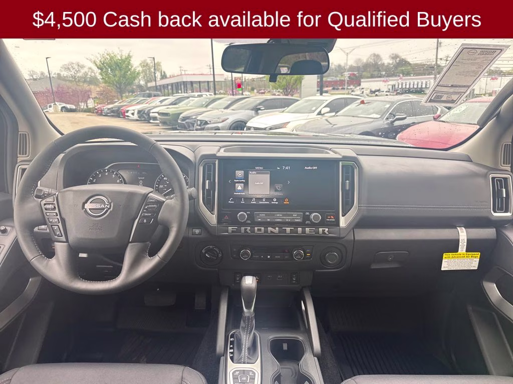 2026 Super Black Nissan Frontier SV 4X4 Truck