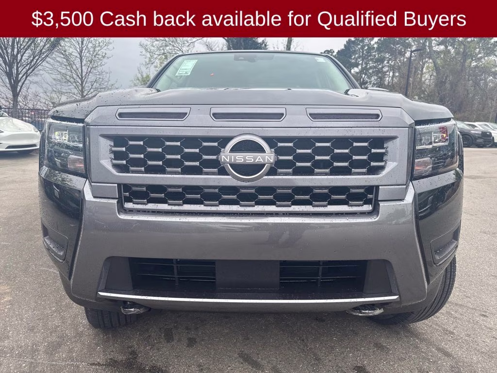 2026 Super Black Nissan Frontier SV 4X4 Truck
