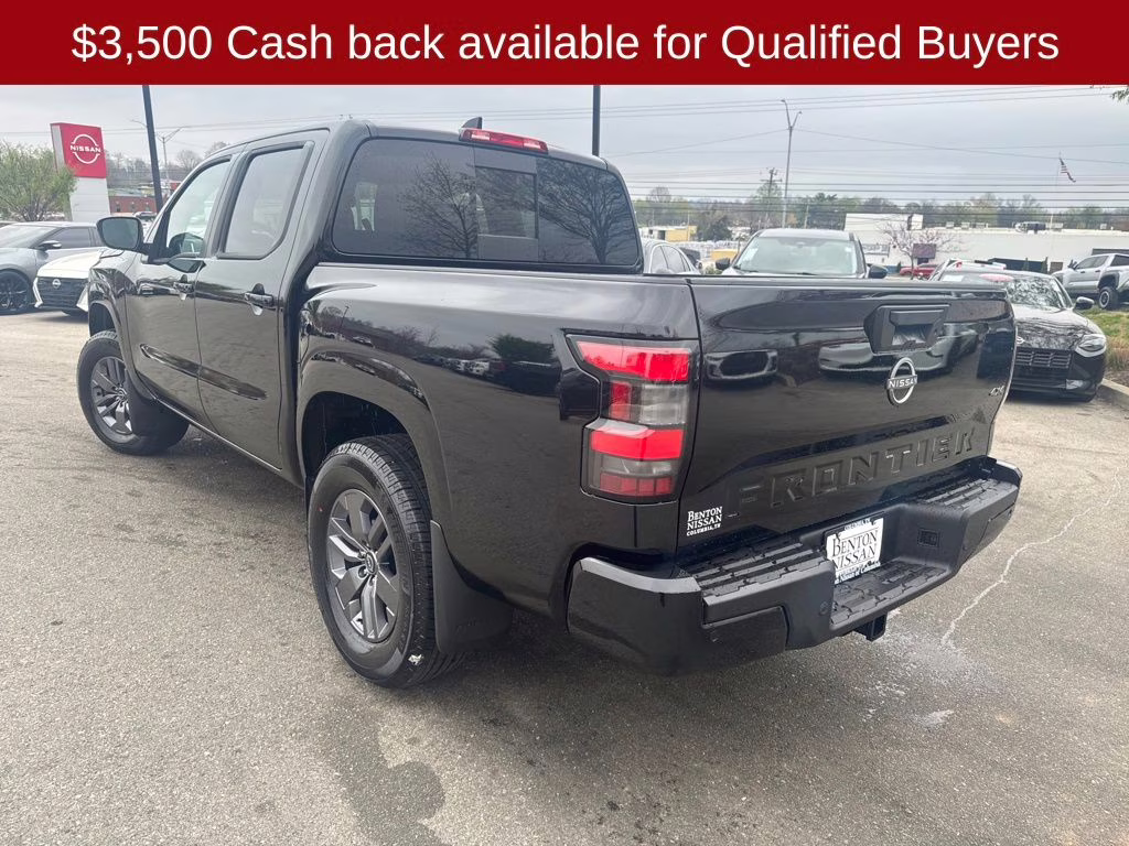 2026 Super Black Nissan Frontier SV 4X4 Truck