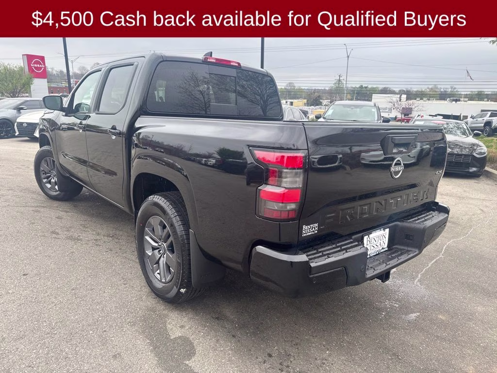 2026 Super Black Nissan Frontier SV 4X4 Truck