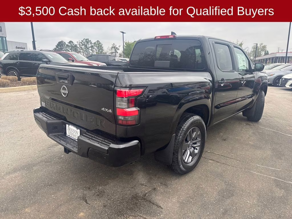 2026 Super Black Nissan Frontier SV 4X4 Truck