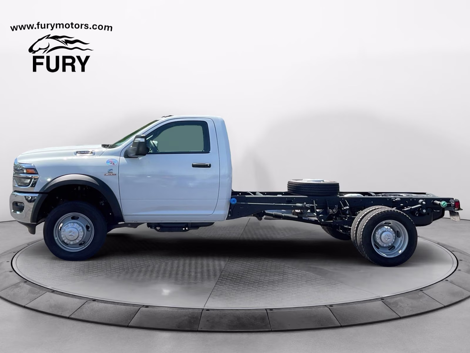 2026 Bright White Clearcoat Ram 5500HD Tradesman 4X4 Truck