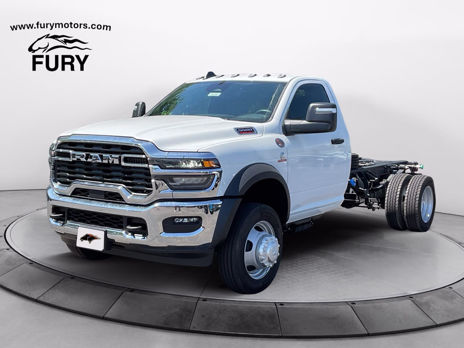2026 Bright White Clearcoat Ram 5500HD Tradesman 4X4 Truck