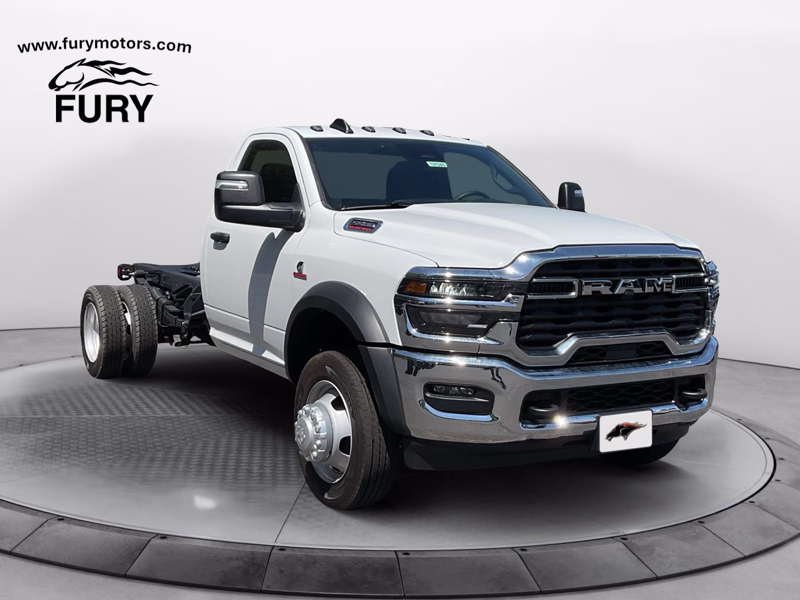 2026 Bright White Clearcoat Ram 5500HD Tradesman 4X4 Truck