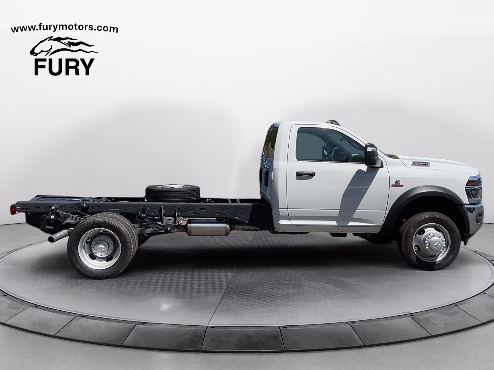 2026 Bright White Clearcoat Ram 5500HD Tradesman 4X4 Truck