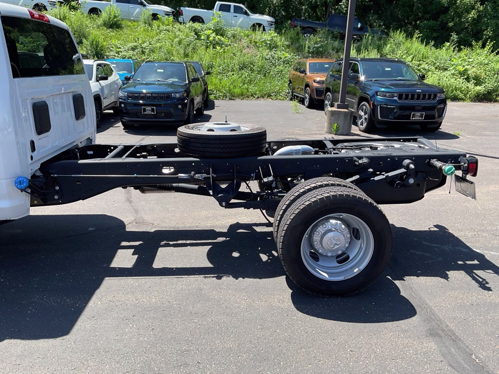 2026 Bright White Clearcoat Ram 5500HD Tradesman 4X4 Truck