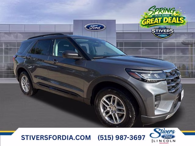 2026 Carbonized Gray Metallic Ford Explorer Active 4X4 SUV